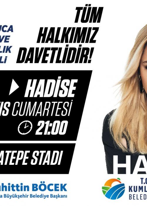 14 MAYIS KUMLUCA TARIM VE SERACILIK FESTİVALİ HADİSE KONSERİ
