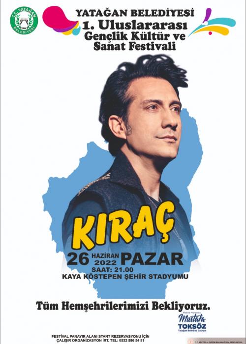 26 HAZİRAN YATAĞAN BELEDİYESİ KIRAÇ KONSERİ