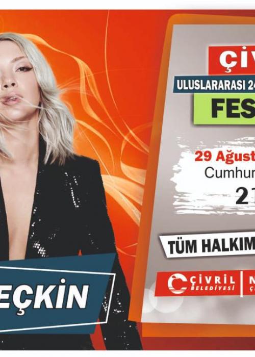 29 AĞUSTOS 2022 ÇİVRİL ULUSLARARASI 24.ELMA TARIM FESTİVALİ ECE SEÇKİN KONSERİ
