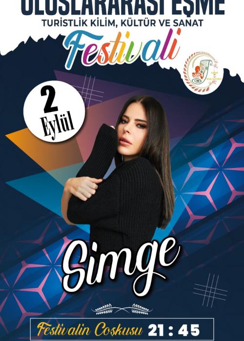 ULUSLARARASI EŞME TURİSTLİK FESTİVALİ SİMGE SAĞIN KONSERİ