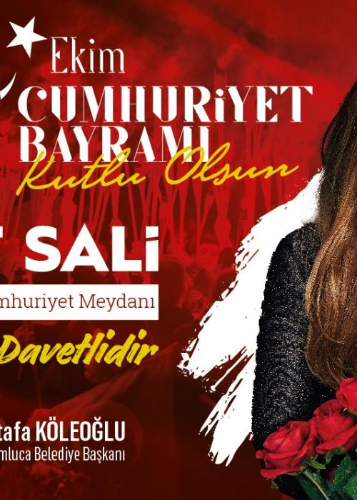 29 EKİM CUMHURİYET BAYRAMI KUMLUCA BELEDİYESİ ZİYNET SALİ KONSERİ
