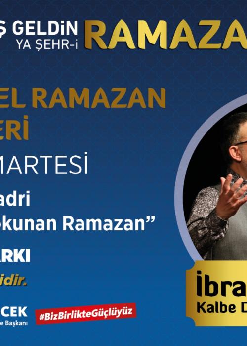 ANTALYA BÜYÜKŞEHİR BELEDİYESİ RAMAZAN ETKİNLİĞİ İBRAHİM SADRİ DİNLENTİSİ