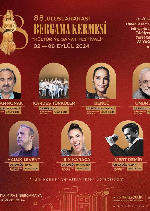88.ULUSLARARASI BERGAMA KERMESİ FESTİVAL