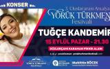 3.ULUSLARARASI ANTALYA YÖRÜK TÜRKMEN FESTİVALİ TUĞÇE KANDEMİR KONSERİ