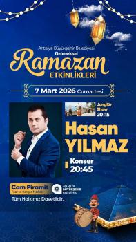 ANTALYA GELENEKSEL RAMAZAN ETKİNLİKLERİ HASAN YILMAZ KONSERİ