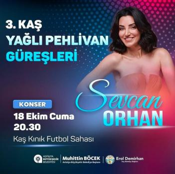18 EKİM KAŞ SEVCAN ORHAN KONSERİ