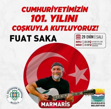 29 EKİM MARMARİS FUAT SAKA KONSERİ