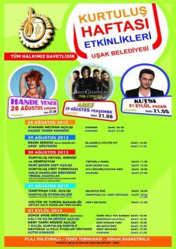 Uşak Kurtuluş Haftası Etkinlikleri (Uşak)