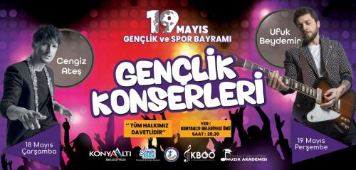 KONYAALTI 19 MAYIS UFUK BEYDEMİR KONSERİ