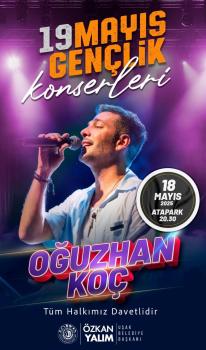 18 MAYIS UŞAK OĞUZHAN KOÇ KONSERİ