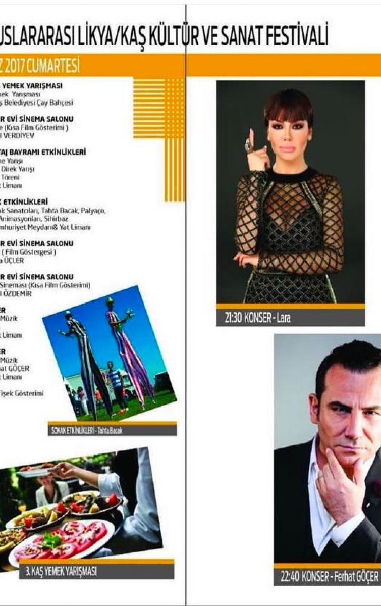 10.ULUSLARARASI KAŞ LİKYA FESTİVALİ