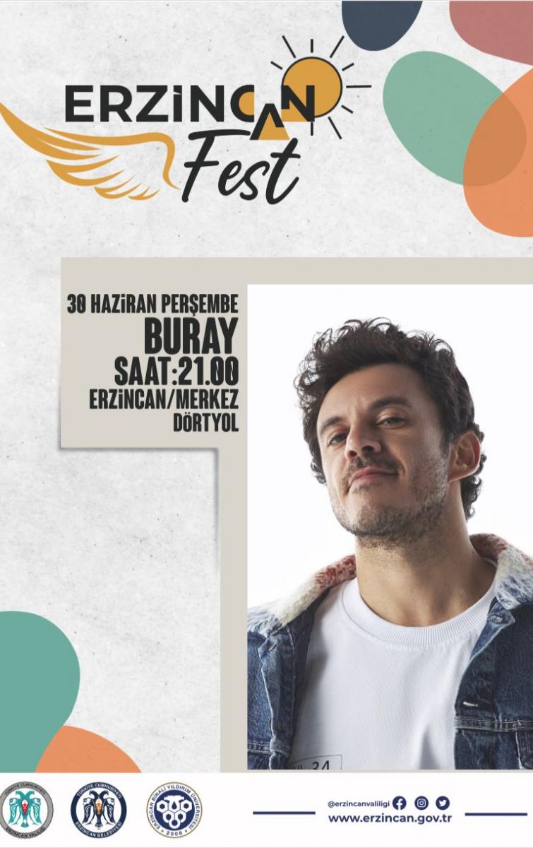 26 HAZİRAN ERZİNCAN FEST BURAY KONSERİ