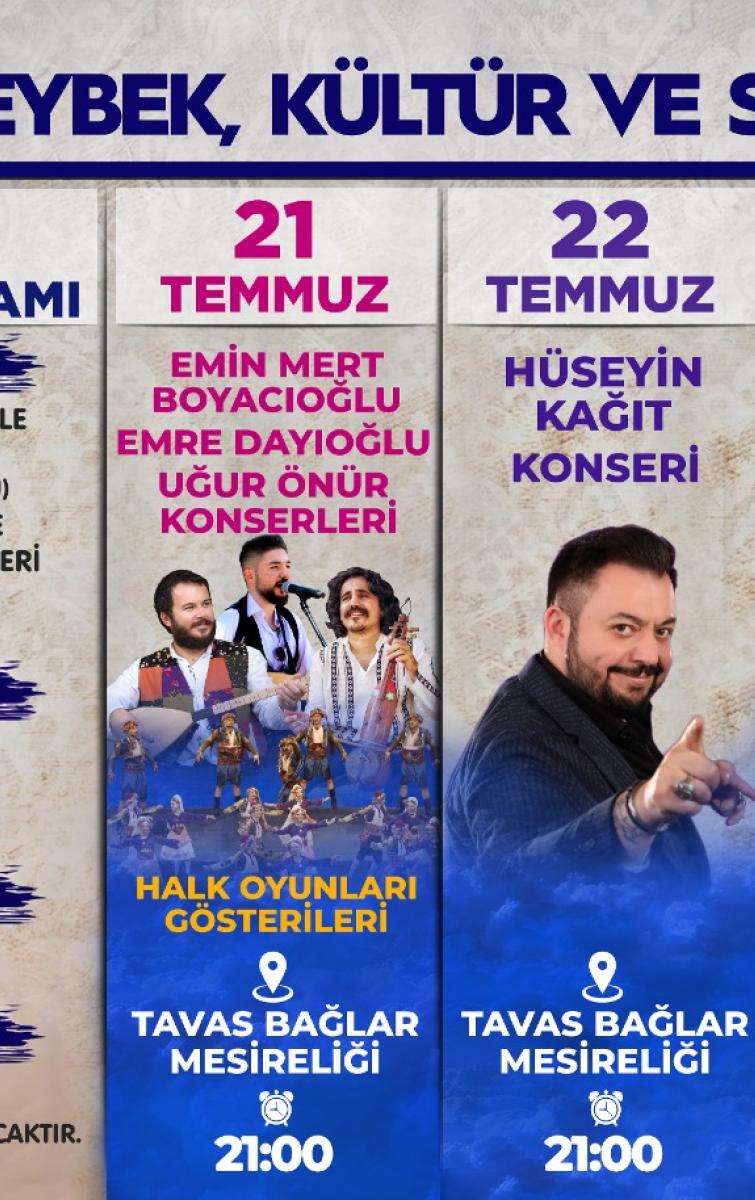 21-22-23-24 TEMMUZ TAVAS 4.ZEYBEK KÜLTÜR FESTİVALİ