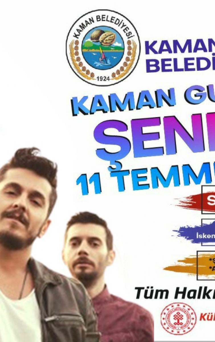 11 TEMMUZ KAMAN ŞENLİĞİ KOLPA KONSERİ