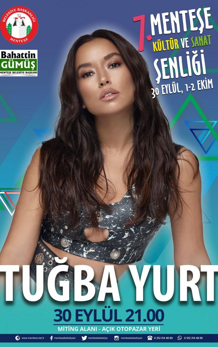 30 EYLÜL 7.MENTEŞE KÜLTÜR VE SANAT ŞENLİĞİ TUĞBA YURT KONSERİ