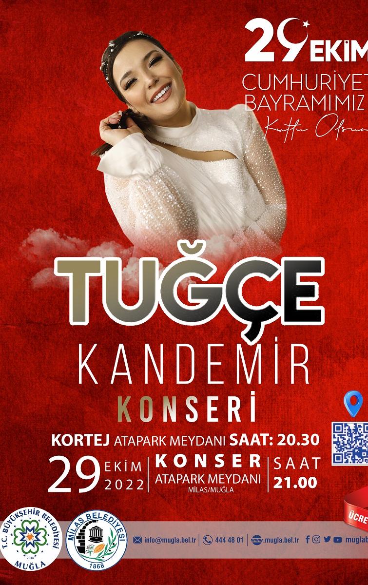 29 EKİM CUMHURİYET BAYRAMI MİLAS BELEDİYESİ TĞÇE KANDEMİR KONSERİ