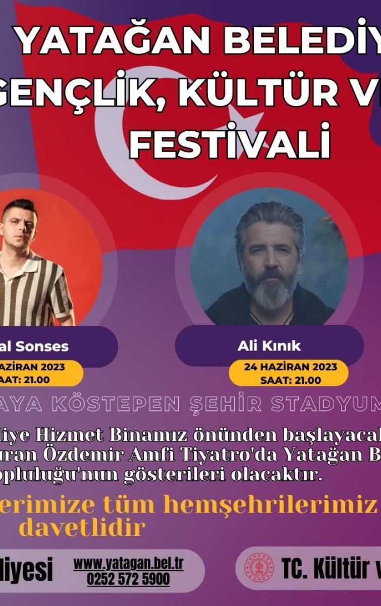 YATAĞAN BELEDİYESİ 19.GENÇLİK,KÜLTÜR VE SANAT FESTİVALİ